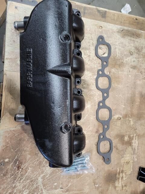 Made in USA Exhaust Manifold Compatible with MERCRUISER Marine Mercury 496 8.1 8.1L 8.2 ho MAG