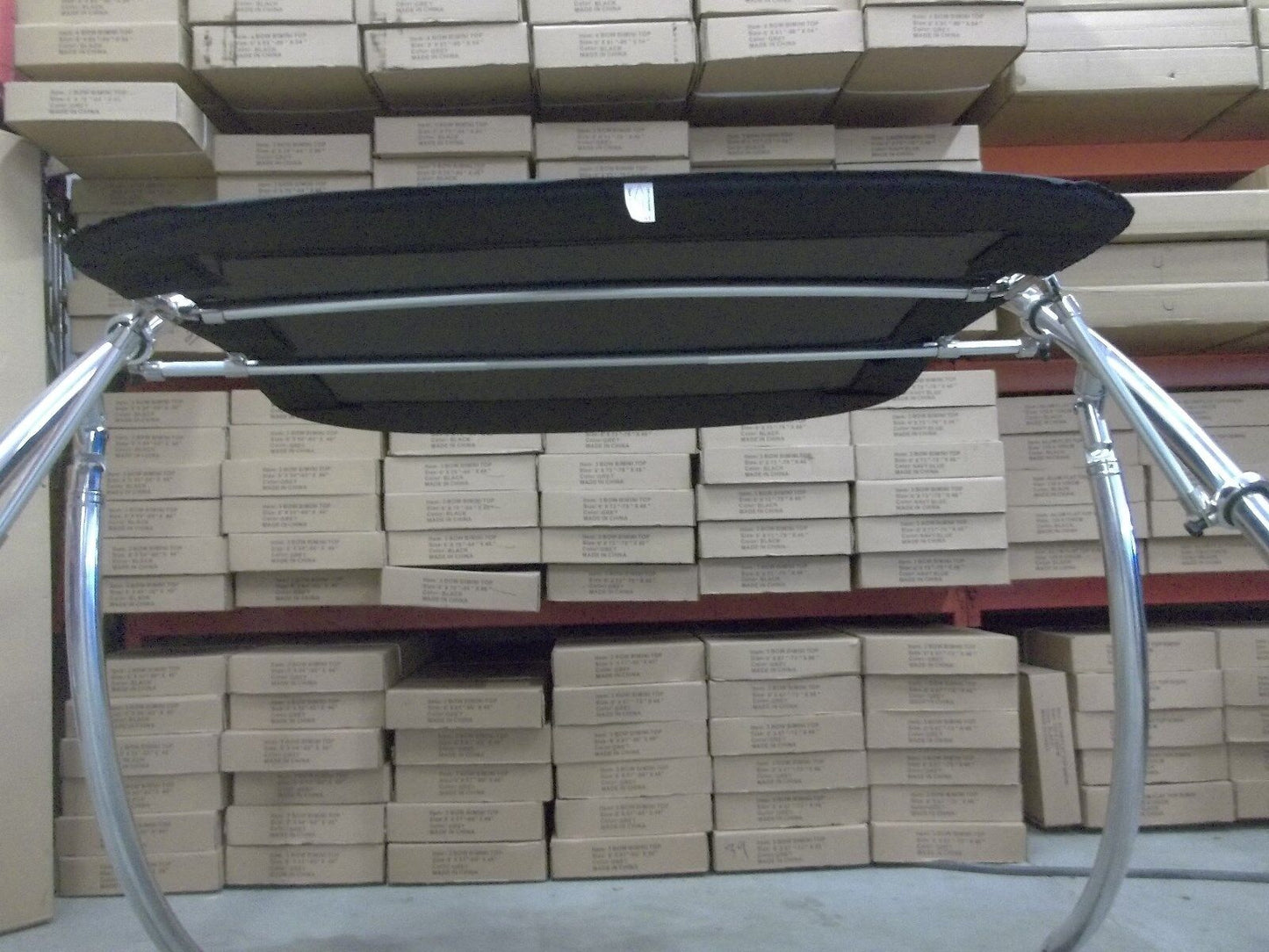 FASWORX Boat Bimini top That mounts on Tower. Shade Canopy That mounts to Round Tower Tube. 60w x 65d